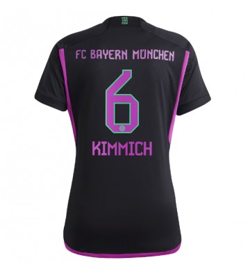 Maillot de foot Bayern Munich Joshua Kimmich #6 Extérieur Femmes 2023-24 Manches Courte